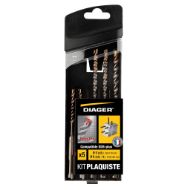 Billede af Diager hammerborsæt Booster Plus 5 dele 5x110/50 (x2)+ 6(x2)-8x160/100mm