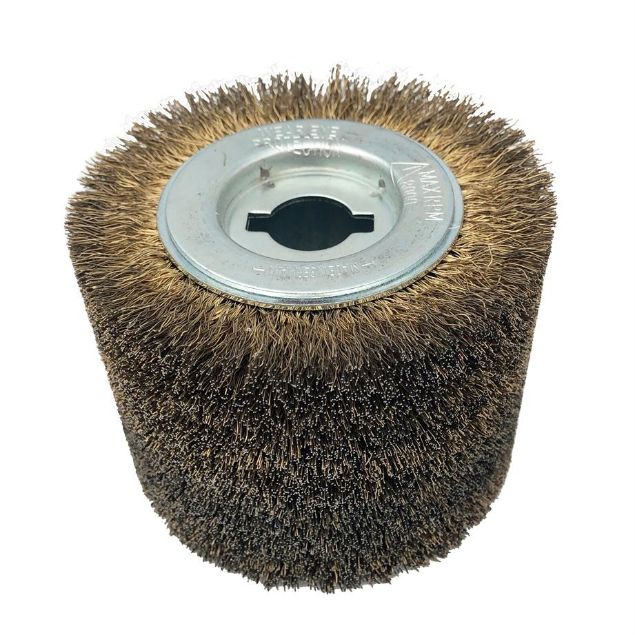 Vis detaljer for Flex valsebørste stål 100x70x19mm  Billede af Flex valsebørste stål 100x70x19mm