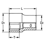 Billede af Heytec top 3/4" x 34mm
