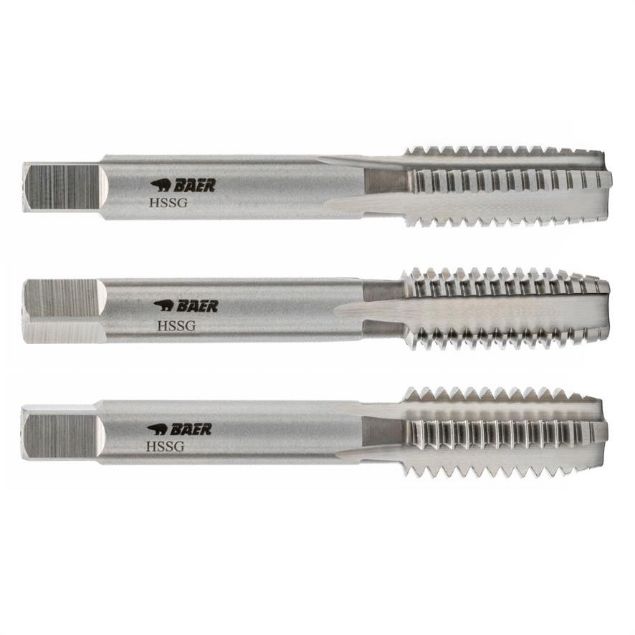 Vis detaljer for Baer håndtappesæt M 8x1,25 Billede af Baer håndtappesæt M 8x1,25