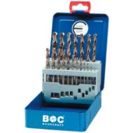 Billede af Bohrcraft Spiralborsæt ME10 1,0-10,0x0,5mm DIN 338 HSS-E Co5 - 19 dele