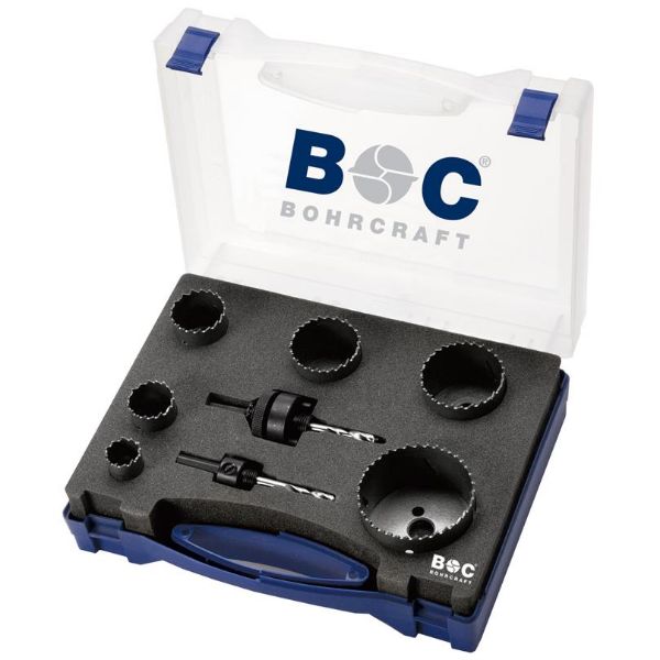Billede af Bohrcraft Hulsavsæt LS6 - 8 dele Bi-Metal HSS