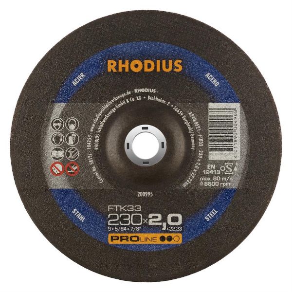 Billede af Rhodius Skæreskive FTK33 230x2,0