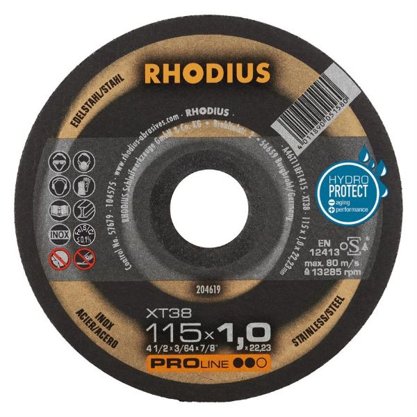 Billede af Rhodius Skæreskive XT38 115x1,0