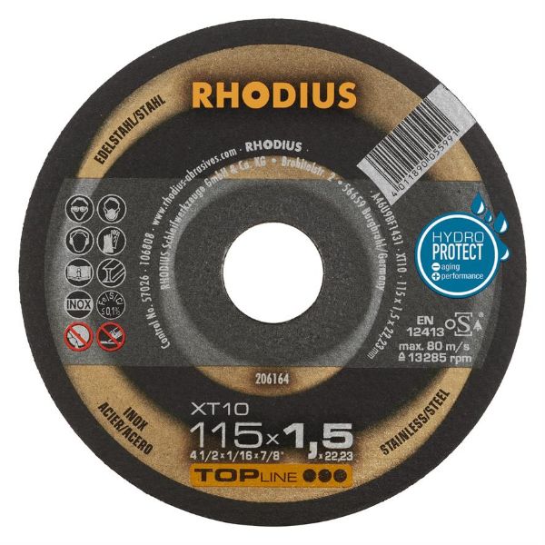 Billede af Rhodius Skæreskive XT10 115x1,5