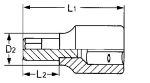 Billede af Skralde 3/8" x 250mm