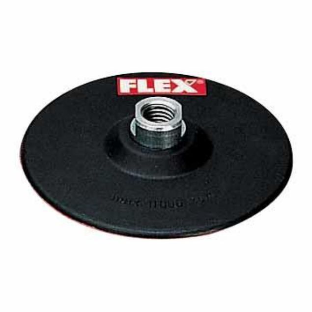 Vis detaljer for Flex velcro bagskive BP-H Ø125 M14 Billede af Flex velcro bagskive BP-H Ø125 M14
