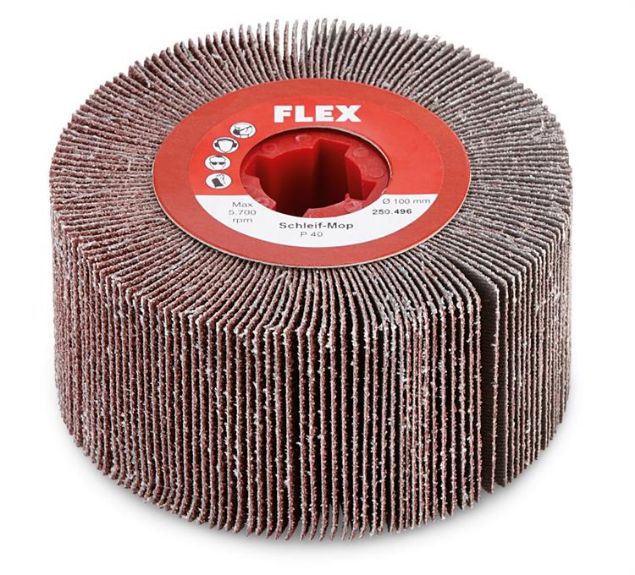 Vis detaljer for Flex slibehjul 100x100 P60 SW-M Billede af Flex slibehjul 100x100 P60 SW-M