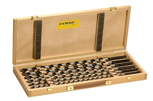 Billede af Træsnegleborsæt VS 6 dele Ø10, 12, 14, 16, 18 & 20 x 460mm