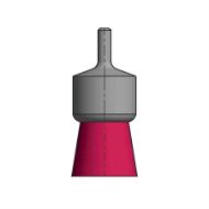 Billede af Lessmann penselbørste m/skaft 17mm RF 0,30
