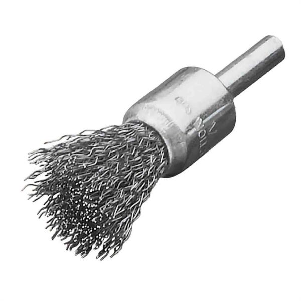 Billede af Lessmann penselbørste m/skaft 17mm Stål 0,2