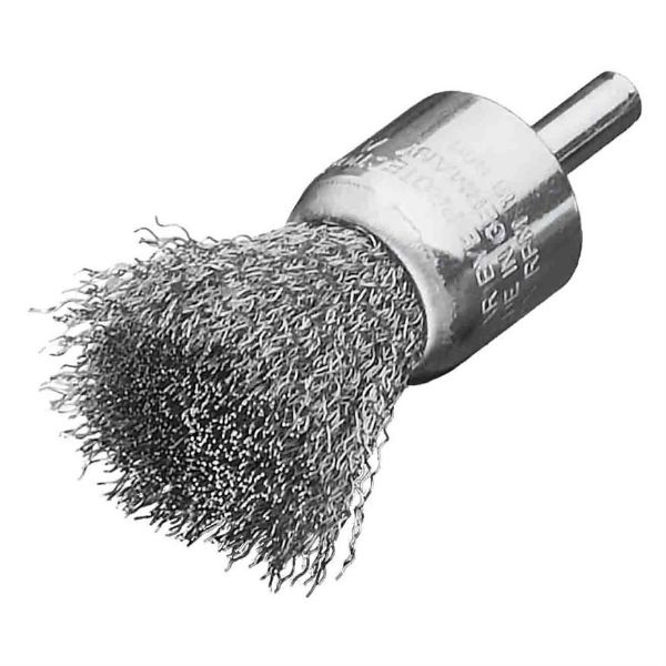 Billede af Lessmann penselbørste m/skaft 30mm Stål 0,2