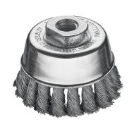 Billede af Lessmann kopbørste Snoet 65mm M14 Stål 0,80