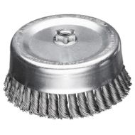 Billede af Lessmann kopbørste Snoet 100mm M14 Stål 0,50