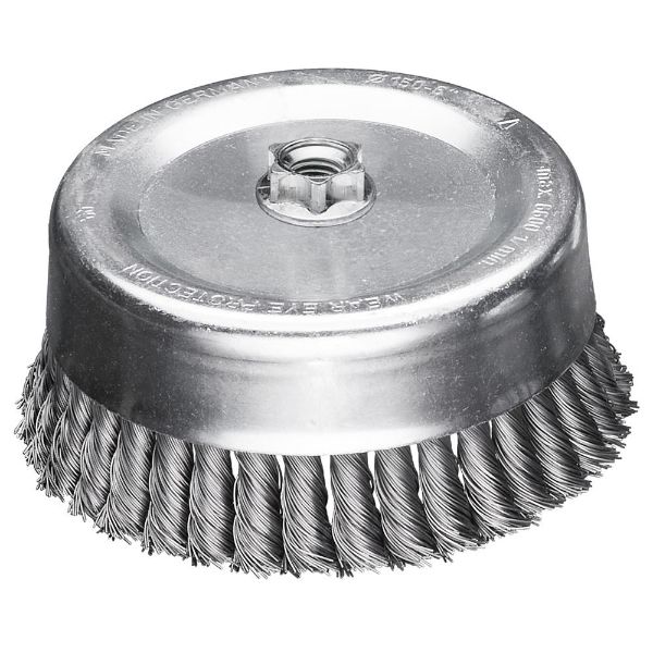 Billede af Lessmann kopbørste Snoet 100mm M14 Stål 0,50