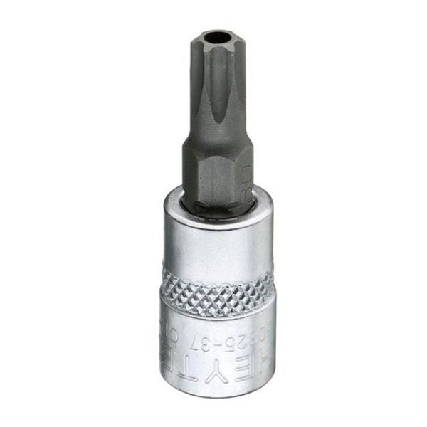 Billede af Heytec top 1/4" torx 15 med hul