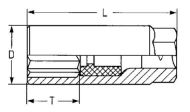 Billede af Heytec tændrørstop 3/8" 20,8mm