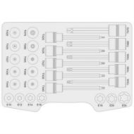 Billede af Heytec torx sæt indv./udv.1/2" 27 del **UDGÅR**