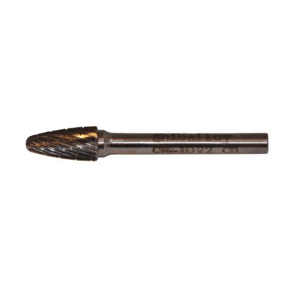 Billede af Shiballoy HM-fræsestift RBF projektilform (Std.) 10x20 mm.