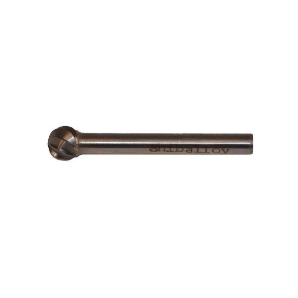 Billede af Shiballoy HM-fræsestift KUD kugleform - Aluminium