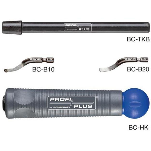 Billede af Håndafgratersæt type BC-HTB4 med klingeholder + klinge BC-B10 / BC-B20