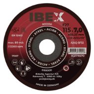 Billede af IBEX Slibeskive F27 125x7,0x22,2mm