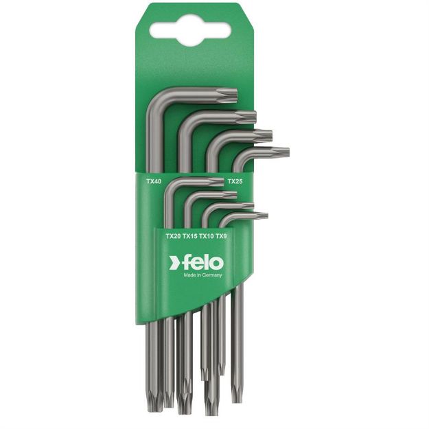 Billede af Felo vinkelnøglesæt 8-stk. TORX® T 9 - T 40