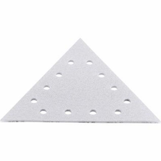 Vis detaljer for MoussFlex trekantet slibeark 290 - 12 huller Billede af MoussFlex trekantet slibeark 290 - 12 huller