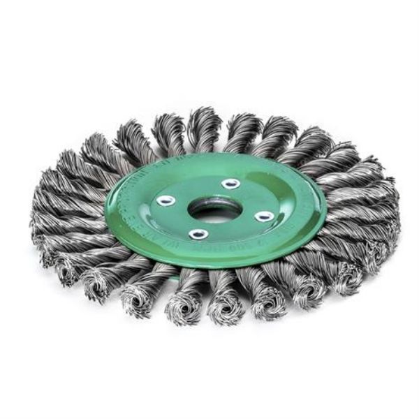 Billede af Lessmann rundbørste Snoet 125x14mm M14 Rustfri stål 0,5  M14
