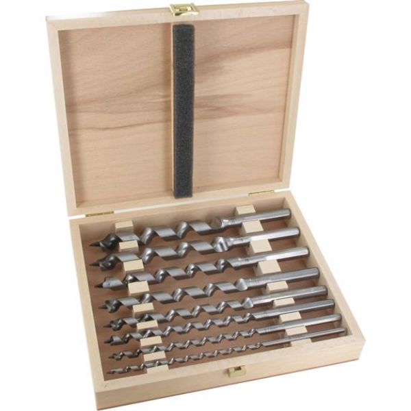 Billede af Famag træsnegleborsæt 8 dele. 235/160mm. Ø 6, 8, 10, 12, 14, 16, 18, 20 mm