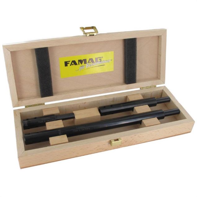 Vis detaljer for Famag forstnerbor forlængersæt, L 80, 125, 250 mm Billede af Famag forstnerbor forlængersæt, L 80, 125, 250 mm