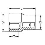 Billede af Top 3/4" x 22mm