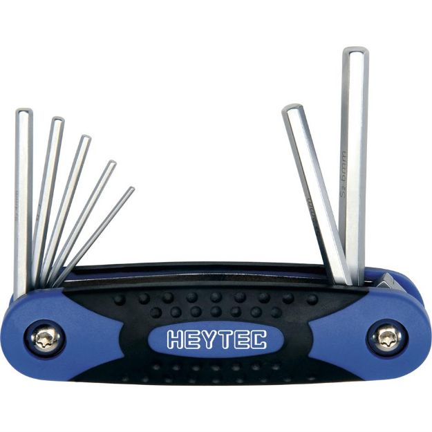 Billede af Heytec sekskantsæt i kniv 1,5-6mm