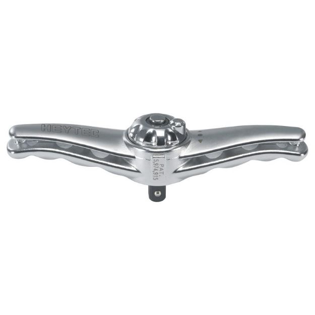 Billede af Heytec skralde T-greb 1/4" x 150mm