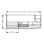 Billede af Tændrørstop 1/2" 16mm