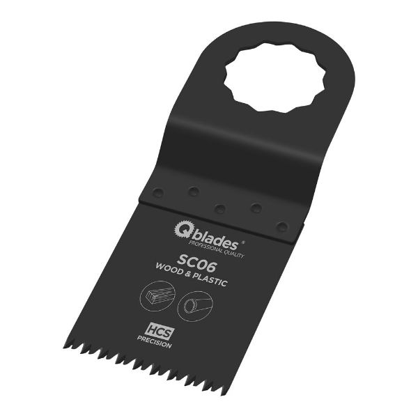 Billede af QBlades Supercut klinge 34mm Træ/Plast/Gips Japaner