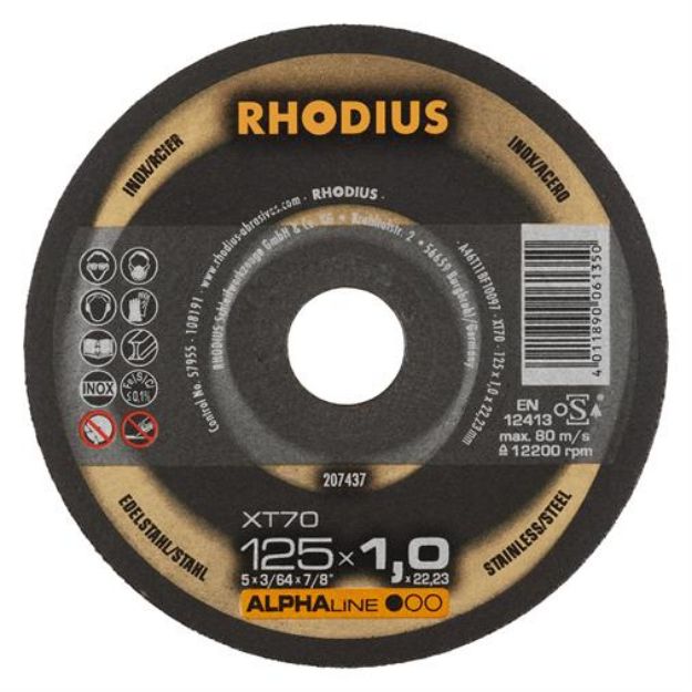 Billede af Rhodius skæreskive XT70