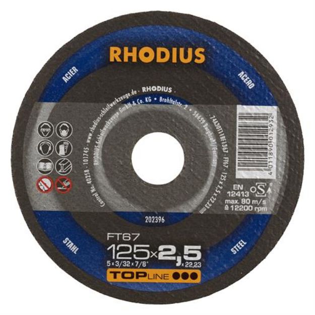Billede af Rhodius skæreskive FT67