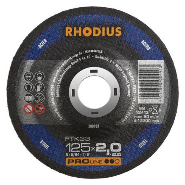 Billede af Rhodius skæreskive FTK33