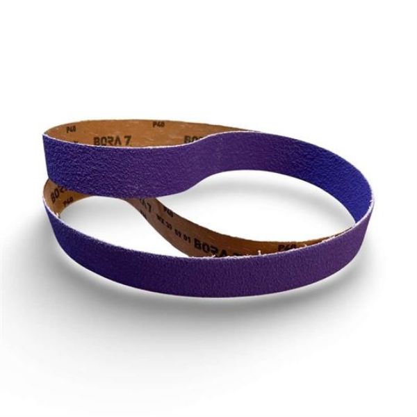 Billede af Slibebånd 75x2000 K60 Keramisk Purple Bora 7
