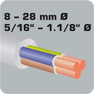 Billede af Felo kabelstripper 584