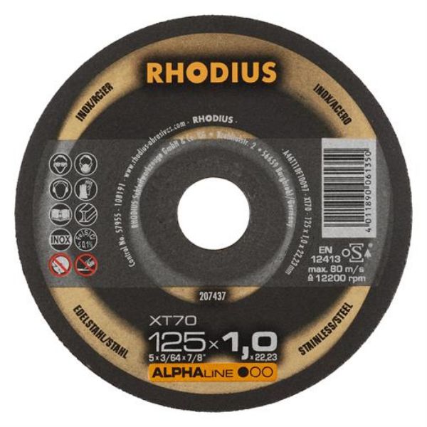 Billede af Rhodius skæreskive XT70