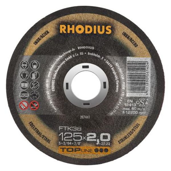 Billede af Rhodius skæreskive FTK38