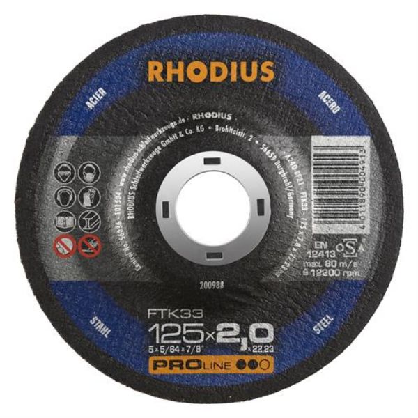Billede af Rhodius skæreskive FTK33