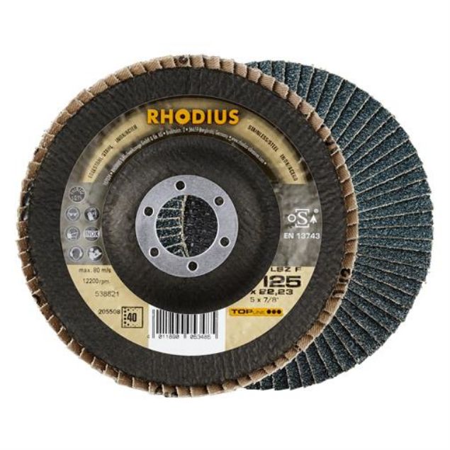 Vis detaljer for Rhodius lamelslibeskive LSZ F Billede af Rhodius lamelslibeskive LSZ F