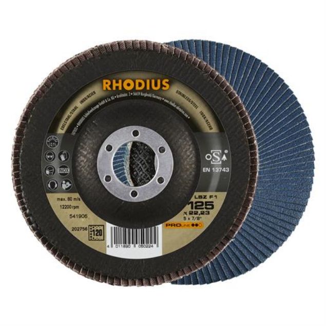 Vis detaljer for Rhodius lamelslibeskive LSZ F1 Billede af Rhodius lamelslibeskive LSZ F1