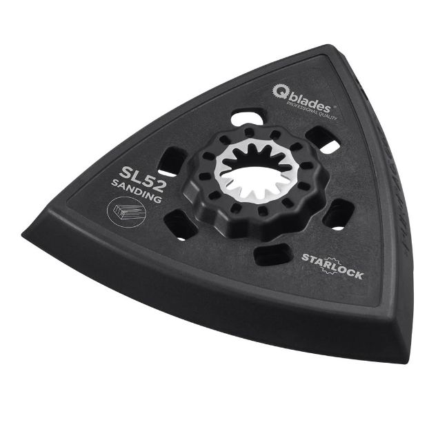 Vis detaljer for QBlades SL Slibesål velcro 93mm Billede af QBlades SL Slibesål velcro 93mm