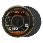 Billede af Rhodius QC Lamelslibeskive Ø76 Z80