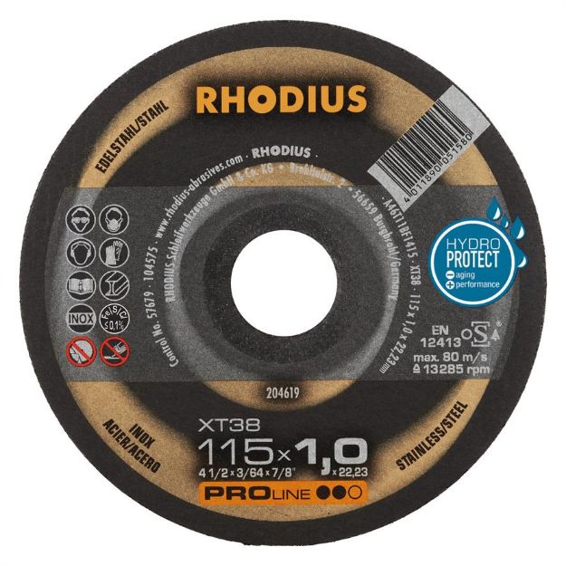 Billede af Rhodius Skæreskive XT38 115x1,0