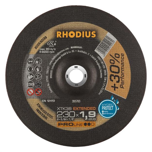 Billede af Rhodius Skæreskive XTK38 230x1,9